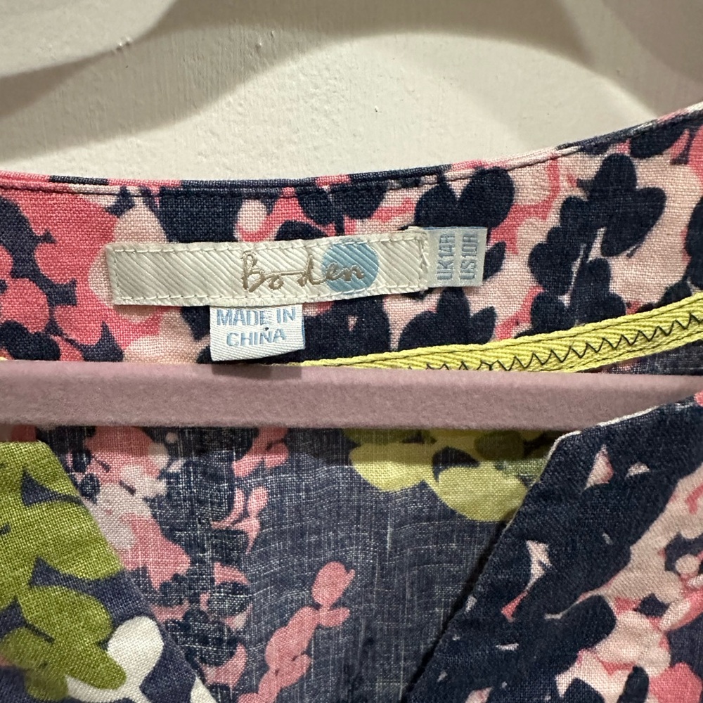 Boden dress linen